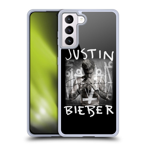 Justin Bieber Purpose Album Cover Soft Gel Case for Samsung Galaxy S21+ 5G