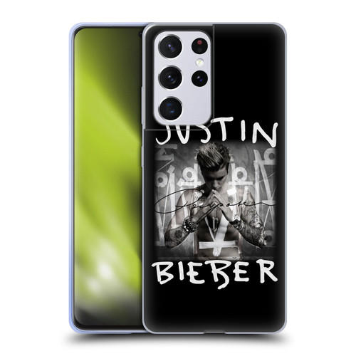 Justin Bieber Purpose Album Cover Soft Gel Case for Samsung Galaxy S21 Ultra 5G