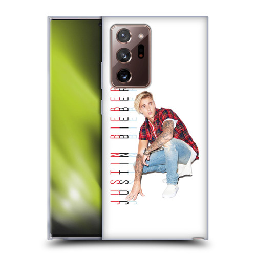 Justin Bieber Purpose Calendar Photo And Text Soft Gel Case for Samsung Galaxy Note20 Ultra / 5G