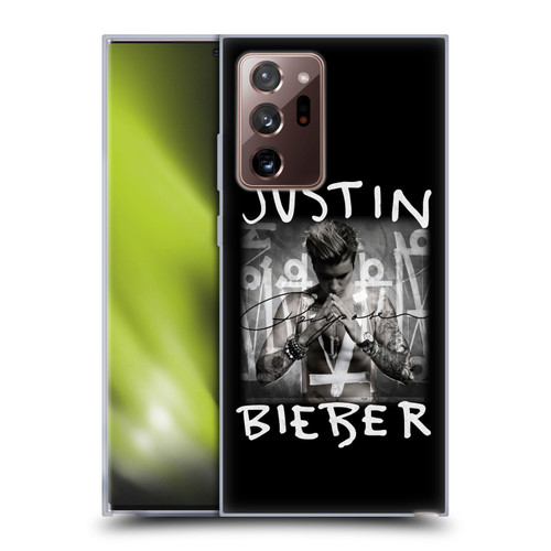 Justin Bieber Purpose Album Cover Soft Gel Case for Samsung Galaxy Note20 Ultra / 5G