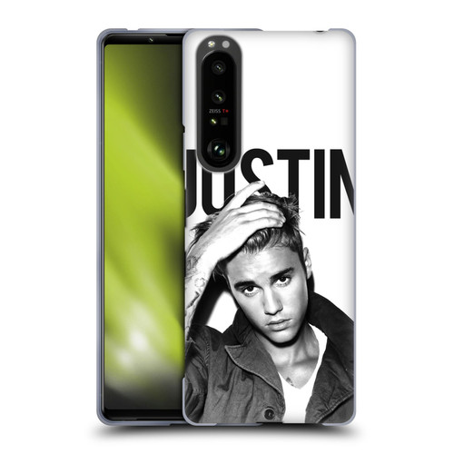 Justin Bieber Purpose Calendar Black And White Soft Gel Case for Sony Xperia 1 III