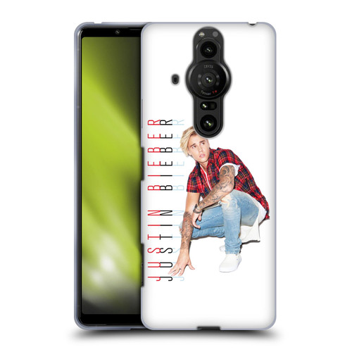 Justin Bieber Purpose Calendar Photo And Text Soft Gel Case for Sony Xperia Pro-I