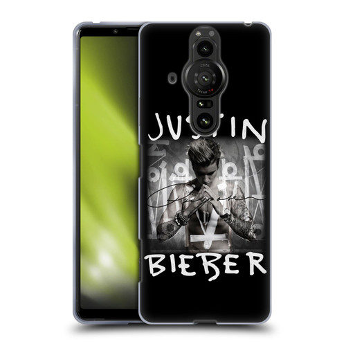 Justin Bieber Purpose Album Cover Soft Gel Case for Sony Xperia Pro-I