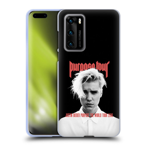Justin Bieber Tour Merchandise Purpose Poster Soft Gel Case for Huawei P40 5G