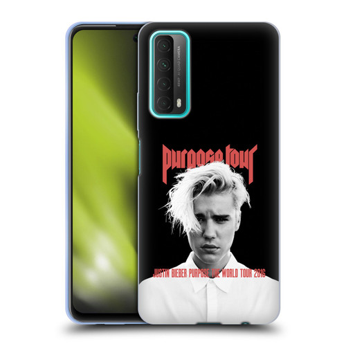 Justin Bieber Tour Merchandise Purpose Poster Soft Gel Case for Huawei P Smart (2021)