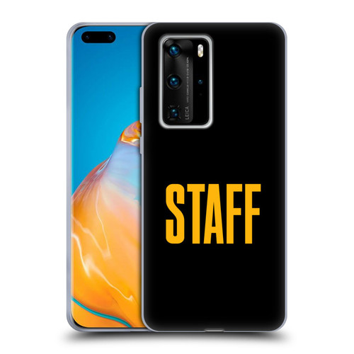 Justin Bieber Tour Merchandise Staff Soft Gel Case for Huawei P40 Pro / P40 Pro Plus 5G