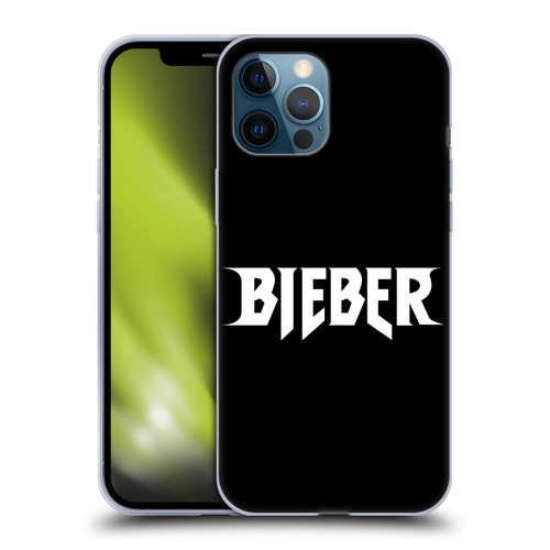 Justin Bieber Tour Merchandise Logo Name Soft Gel Case for Apple iPhone 12 Pro Max