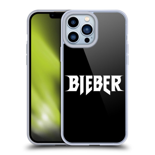 Justin Bieber Tour Merchandise Logo Name Soft Gel Case for Apple iPhone 13 Pro Max