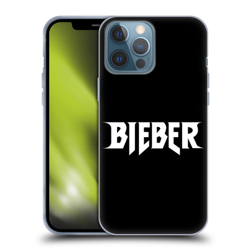 Justin Bieber Tour Merchandise Logo Name Soft Gel Case for Apple iPhone 13 Pro Max