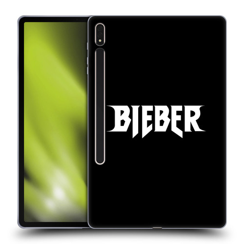 Justin Bieber Tour Merchandise Logo Name Soft Gel Case for Samsung Galaxy Tab S8 Plus