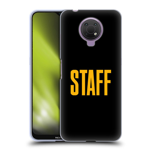 Justin Bieber Tour Merchandise Staff Soft Gel Case for Nokia G10