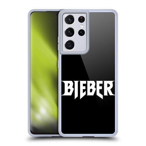 Justin Bieber Tour Merchandise Logo Name Soft Gel Case for Samsung Galaxy S21 Ultra 5G