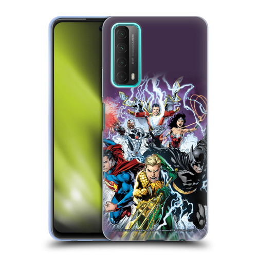 Justice League DC Comics Comic Book Covers New 52 #15 Soft Gel Case for Huawei P Smart (2021)