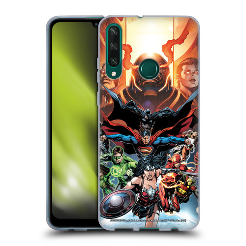 Justice League DC Comics Comic Book Covers #10 Darkseid War Soft Gel Case for Huawei Y6p