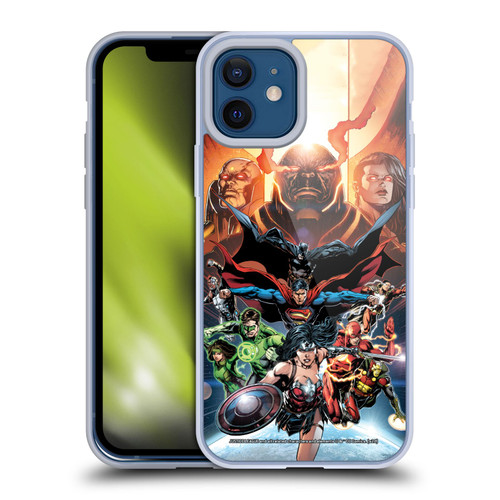 Justice League DC Comics Comic Book Covers #10 Darkseid War Soft Gel Case for Apple iPhone 12 / iPhone 12 Pro