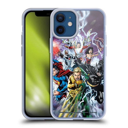 Justice League DC Comics Comic Book Covers New 52 #15 Soft Gel Case for Apple iPhone 12 Mini