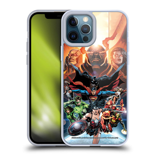 Justice League DC Comics Comic Book Covers #10 Darkseid War Soft Gel Case for Apple iPhone 12 Pro Max