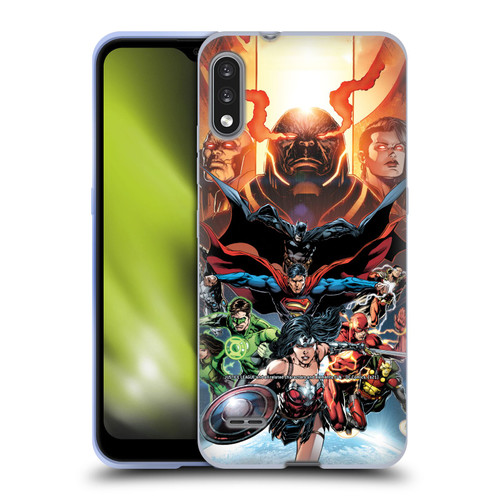 Justice League DC Comics Comic Book Covers #10 Darkseid War Soft Gel Case for LG K22