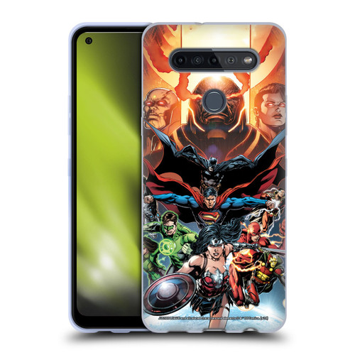 Justice League DC Comics Comic Book Covers #10 Darkseid War Soft Gel Case for LG K51S