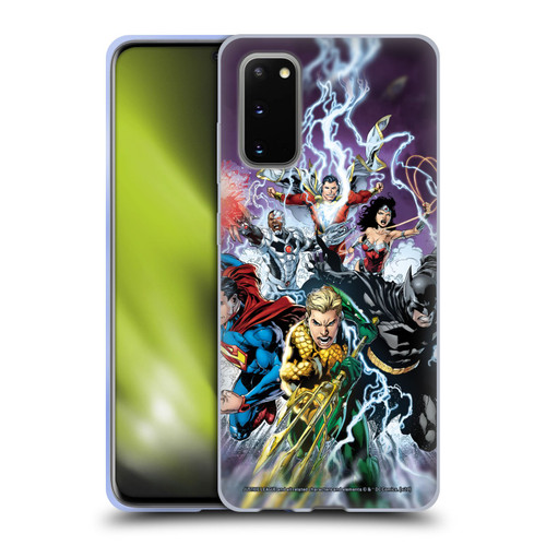 Justice League DC Comics Comic Book Covers New 52 #15 Soft Gel Case for Samsung Galaxy S20 / S20 5G