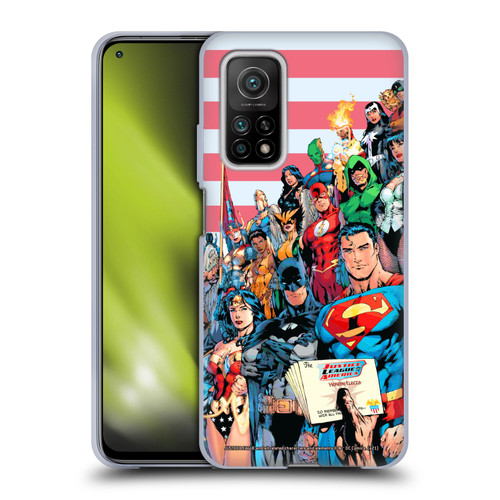 Justice League DC Comics Comic Book Covers Of America #1 Soft Gel Case for Xiaomi Mi 10T 5G