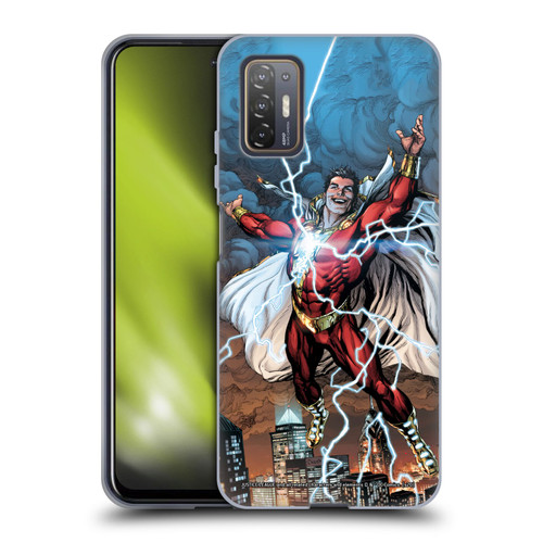Justice League DC Comics Shazam Comic Book Art Issue #1 Variant 2019 Soft Gel Case for HTC Desire 21 Pro 5G