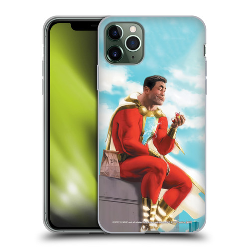 Justice League DC Comics Shazam Comic Book Art Issue #9 Variant 2019 Soft Gel Case for Apple iPhone 11 Pro Max