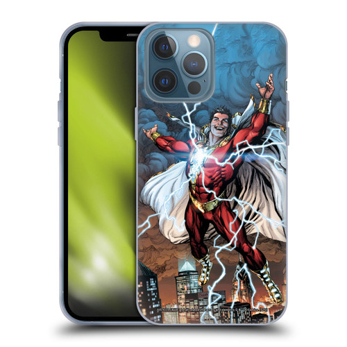 Justice League DC Comics Shazam Comic Book Art Issue #1 Variant 2019 Soft Gel Case for Apple iPhone 13 Pro Max