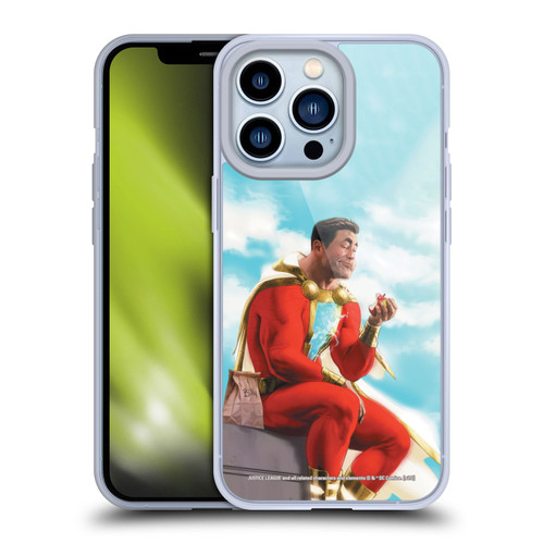 Justice League DC Comics Shazam Comic Book Art Issue #9 Variant 2019 Soft Gel Case for Apple iPhone 13 Pro