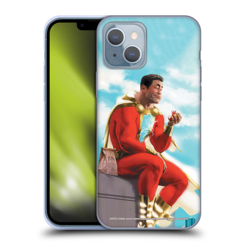 Justice League DC Comics Shazam Comic Book Art Issue #9 Variant 2019 Soft Gel Case for Apple iPhone 14