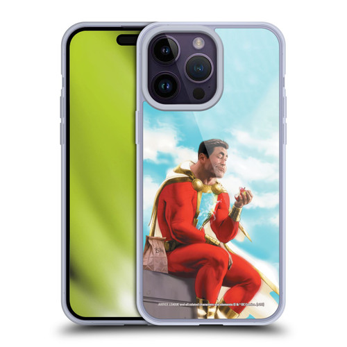 Justice League DC Comics Shazam Comic Book Art Issue #9 Variant 2019 Soft Gel Case for Apple iPhone 14 Pro Max