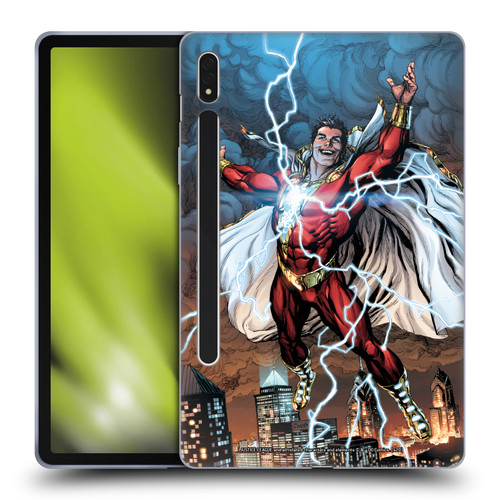 Justice League DC Comics Shazam Comic Book Art Issue #1 Variant 2019 Soft Gel Case for Samsung Galaxy Tab S8