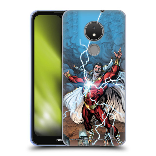 Justice League DC Comics Shazam Comic Book Art Issue #1 Variant 2019 Soft Gel Case for Nokia C21