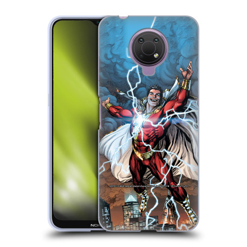 Justice League DC Comics Shazam Comic Book Art Issue #1 Variant 2019 Soft Gel Case for Nokia G10