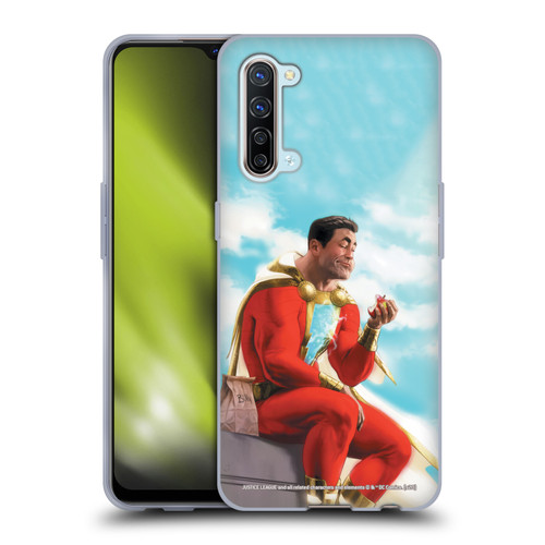 Justice League DC Comics Shazam Comic Book Art Issue #9 Variant 2019 Soft Gel Case for OPPO Find X2 Lite 5G