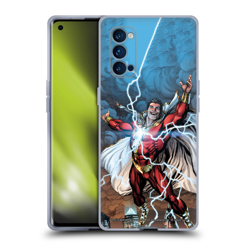 Justice League DC Comics Shazam Comic Book Art Issue #1 Variant 2019 Soft Gel Case for OPPO Reno 4 Pro 5G