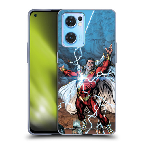 Justice League DC Comics Shazam Comic Book Art Issue #1 Variant 2019 Soft Gel Case for OPPO Reno7 5G / Find X5 Lite