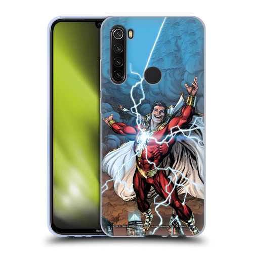 Justice League DC Comics Shazam Comic Book Art Issue #1 Variant 2019 Soft Gel Case for Xiaomi Redmi Note 8T