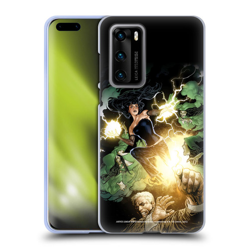 Justice League DC Comics Dark Comic Art Constantine and Zatanna Soft Gel Case for Huawei P40 5G