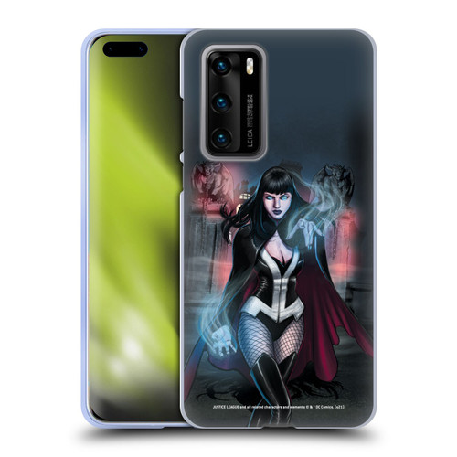 Justice League DC Comics Dark Comic Art Zatanna Futures End #1 Soft Gel Case for Huawei P40 5G