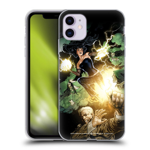 Justice League DC Comics Dark Comic Art Constantine and Zatanna Soft Gel Case for Apple iPhone 11
