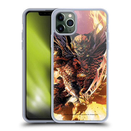Justice League DC Comics Dark Comic Art Etrigan Demon Knights Soft Gel Case for Apple iPhone 11 Pro Max