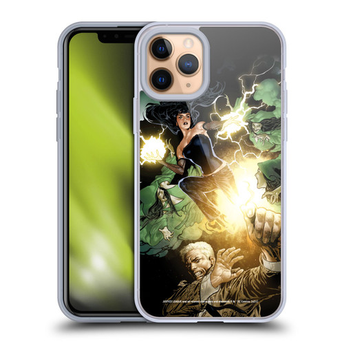 Justice League DC Comics Dark Comic Art Constantine and Zatanna Soft Gel Case for Apple iPhone 11 Pro