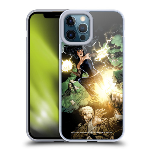 Justice League DC Comics Dark Comic Art Constantine and Zatanna Soft Gel Case for Apple iPhone 12 Pro Max