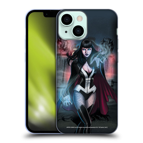 Justice League DC Comics Dark Comic Art Zatanna Futures End #1 Soft Gel Case for Apple iPhone 13 Mini