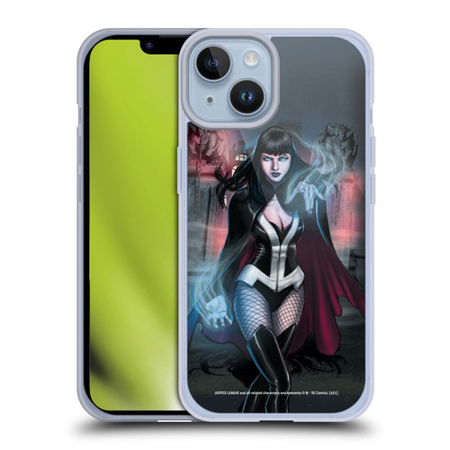 Justice League DC Comics Dark Comic Art Zatanna Futures End #1 Soft Gel Case for Apple iPhone 14