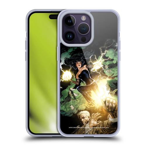 Justice League DC Comics Dark Comic Art Constantine and Zatanna Soft Gel Case for Apple iPhone 14 Pro Max