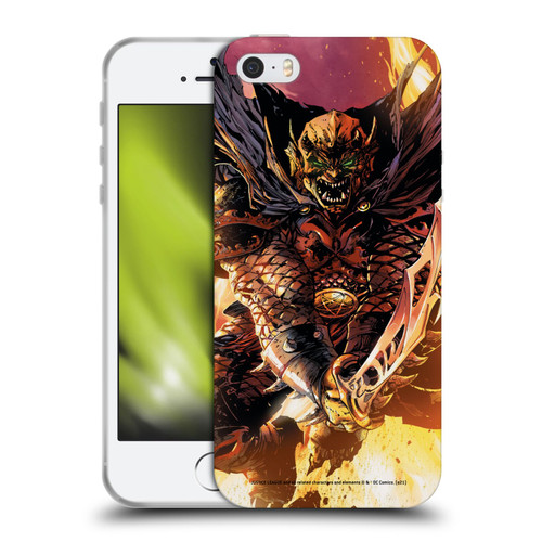 Justice League DC Comics Dark Comic Art Etrigan Demon Knights Soft Gel Case for Apple iPhone 5 / 5s / iPhone SE 2016