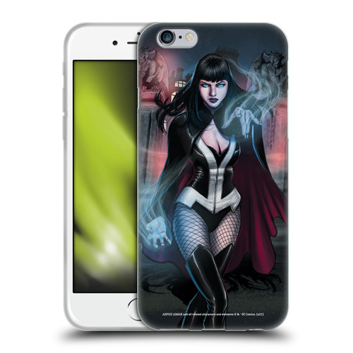 Justice League DC Comics Dark Comic Art Zatanna Futures End #1 Soft Gel Case for Apple iPhone 6 / iPhone 6s