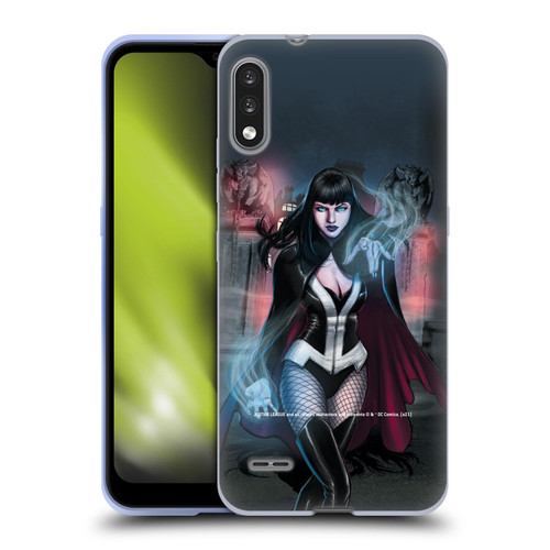 Justice League DC Comics Dark Comic Art Zatanna Futures End #1 Soft Gel Case for LG K22